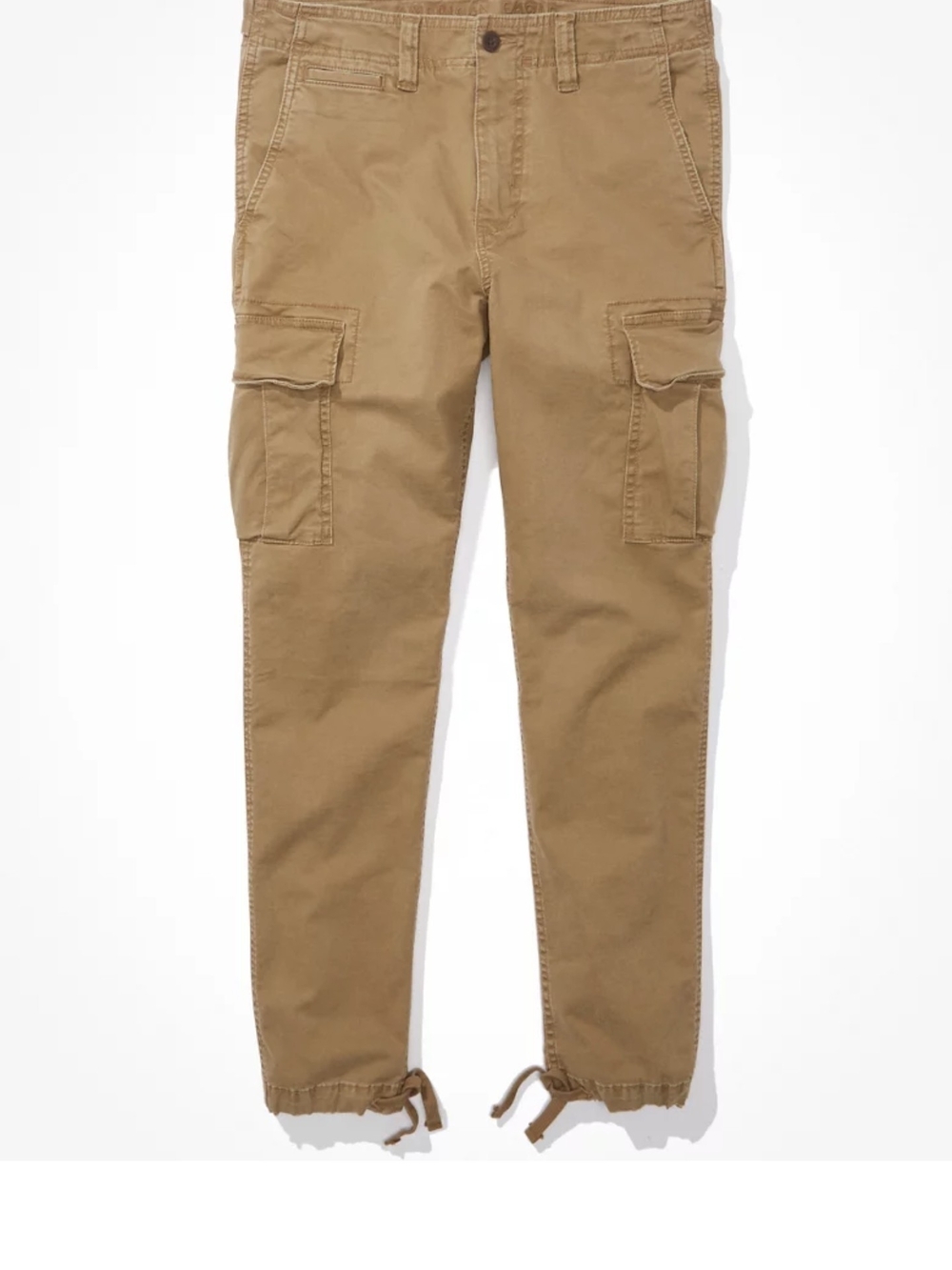 AE Men's Cargo Jogger Pants in Khaki LIKE NEW SIZE 36/30